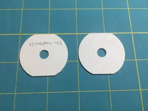 Set of 2 New Cessna Seat Roller Washer 1714000-22 Shim